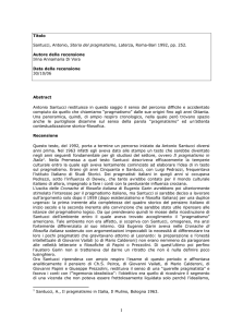 Titolo Santucci, Antonio, Storia del pragmatismo
