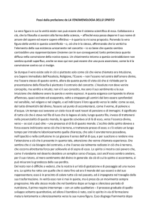 Prefazione Fenomenologia