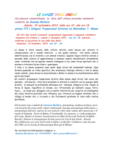 le danze degli orixá - Integral Transpersonal Institute