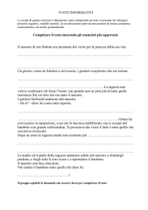 VUOTI INFORMATIVI- Il maestro di zen