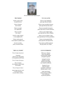 143 - TRE PAROLE - TROVA TEMPO - TU E GLI ALTRI