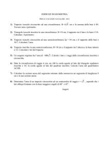 ESERCIZI DI GEOMETRIA_natale2013