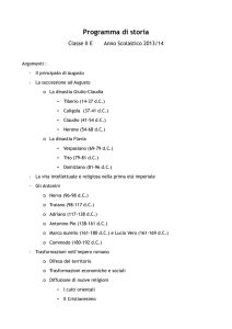 Programma di storia
