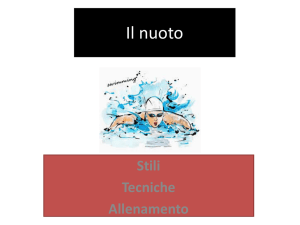 Il nuoto - Bromatosport