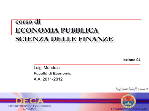 Gli isoquanti e la curva di efficienza produttiva