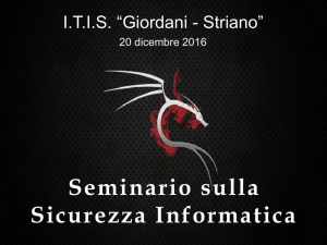 seminario sicurezza informatica