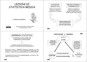LEZIONI DI STATISTICA M EDICA