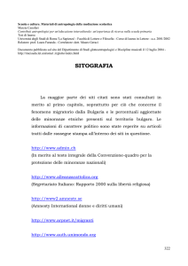 sitografia - CISADU