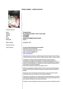 Curriculum vitae