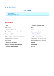Fisica - UniCT