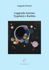Leggendo insieme Vygotskij e Bacthin