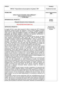 Expectations and Perceptions of Quality in VET (EXPERO)