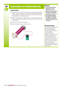 Costruiamo un`elettrocalamita