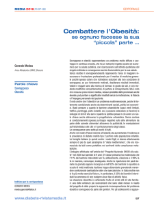 Combattere l`Obesità: