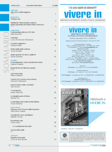 Sommario - Movimento di Spiritualità Vivere In