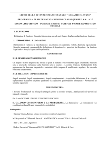 P.M. - Liceo Caetani