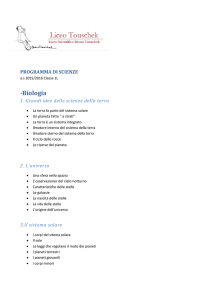 SCIENZE 1L - Liceo Touschek