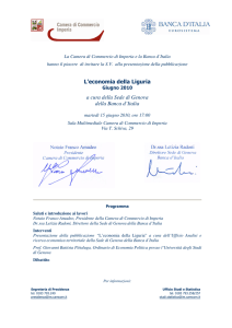 Invito e programma - Camera di Commercio di Imperia