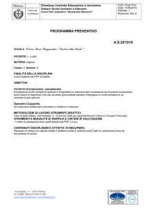 2A-Lustro - Inglese - Liceo Linguistico "A.MANZONI"