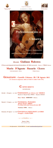 Locandina Giuli Genazzano 2015 - Centro Culturale Fernando Sor