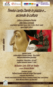 Lettura e commento di terzine della Divina Commedia Recitazione