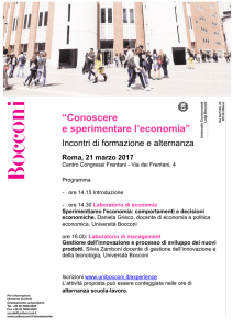 Programma Roma Bocconi
