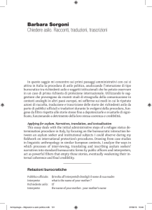 Chiedere asilo. Racconti, traduzioni, trascrizioni