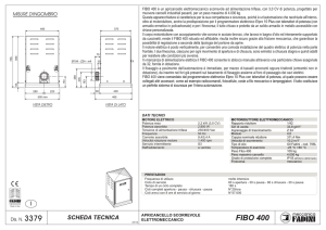 Scheda tecnica
