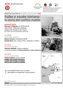 Foibe e esodo istriano: