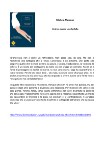 Michela Marzano Volevo essere una farfalla «L`anoressia non è