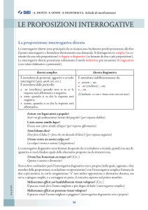 Schede di morfosintassi