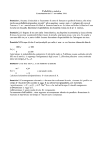 esercizi del 17 novembre