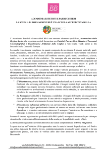 Scarica il programma - Accademia Estetisti e Parrucchieri