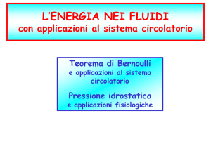 L`ENERGIA NEI FLUIDI
