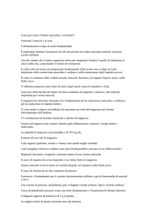 Consiglio alimentare per prevenire