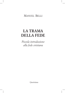 LA TRAMA DELLA FEDE