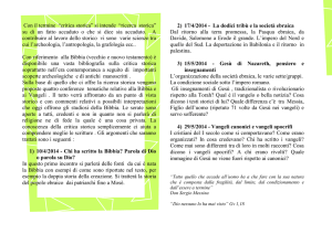 1) 26 /11/ 09 La società ebraica al tempo di Gesù