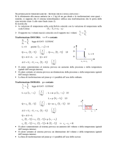 trasformazioni termodinamiche