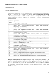 4B compiti vacanze latino