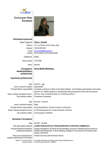 CV completo Chiara Zantelli