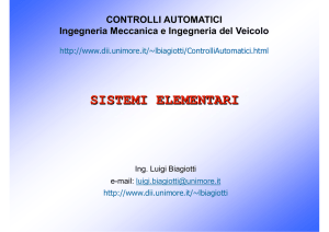 SISTEMI ELEMENTARI