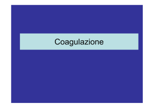 Coagulazione