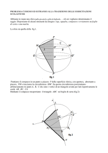 Raggio di una sfera