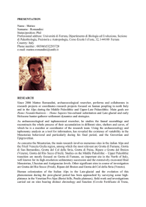 Curriculum Matteo Romandini