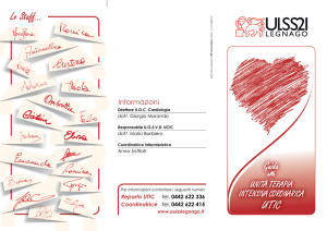 Guida alle Cure Intensive Cardiologiche UTIC