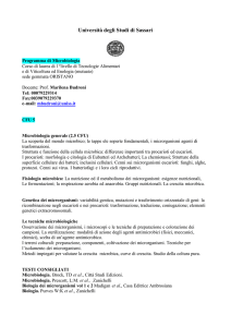 Dipartimento di Agraria - UNISS - Università degli Studi di Sassari