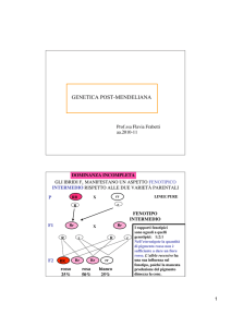 Genetica post-mendeliana