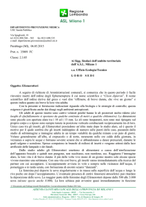 Efemerotteri - Comune di Bollate