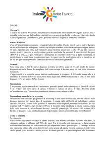 OVAIO Che cos`è Il cancro all`ovaio è dovuto alla proliferazione