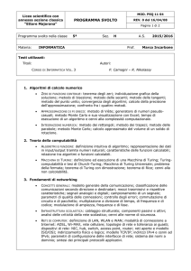 Programma Informatica 5H